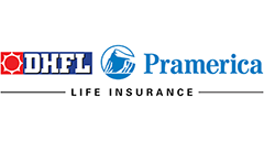 Logotipo de seguro de vida DHFL Praamerica