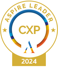 Aspire Leader CXP 2024 badge