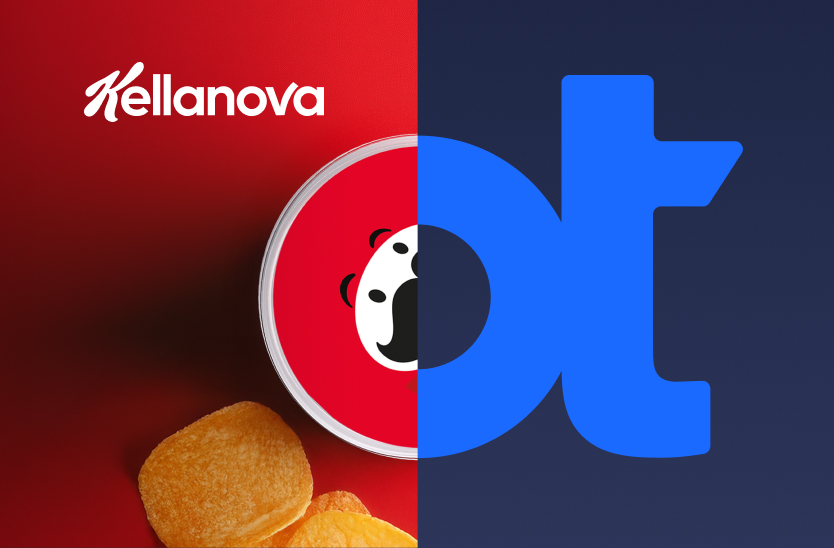Kellanova logo and Pringles potato chips