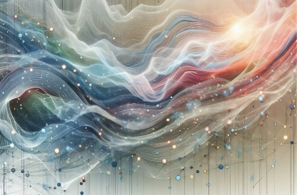 Image concept of AI generated art