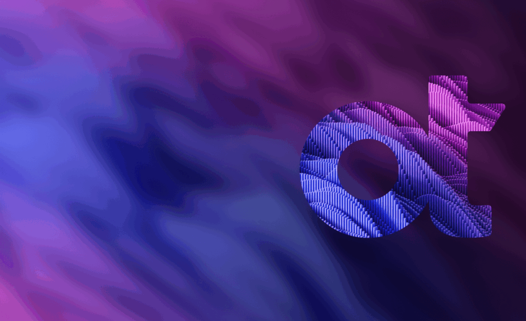 OpenText OT watermark on a blurred background, symbolizing focus on analytics