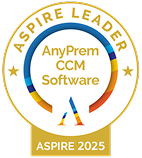 Aspire Leader AnyPrem CCM Software 2025 badge
