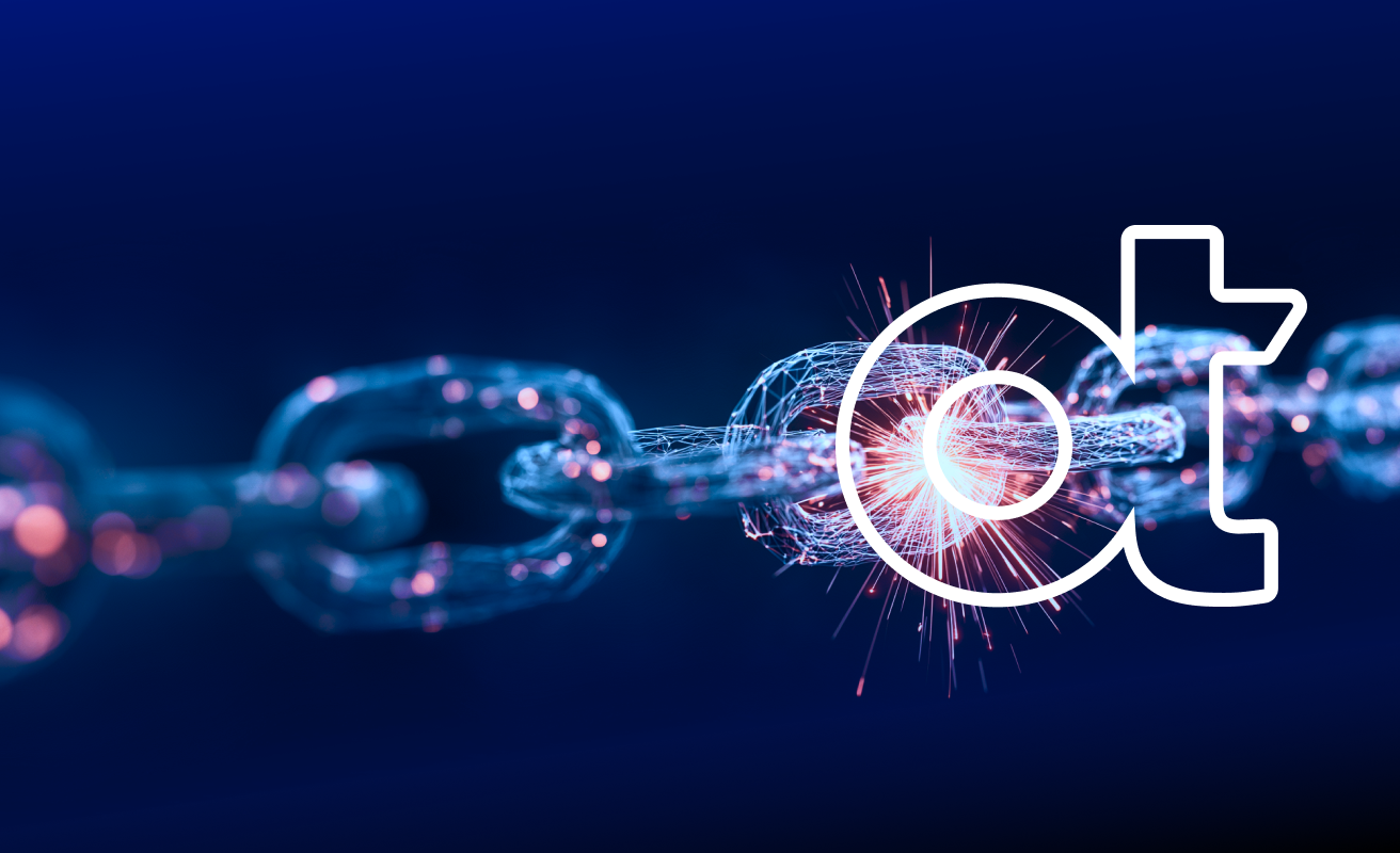 Concept d'image superposée en filigrane OT pour la collaboration au sein de la chaîne d'approvisionnement