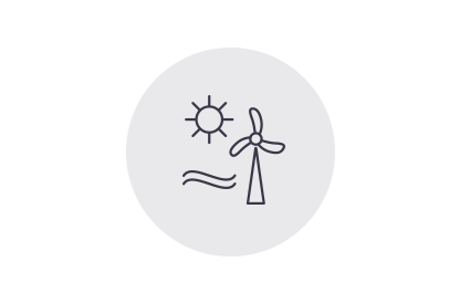 Logo-Symbol eines führenden Energieunternehmens