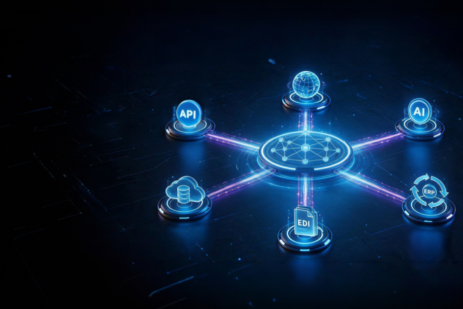 Image concept for mModern integration platform enabling seamless business connectivity